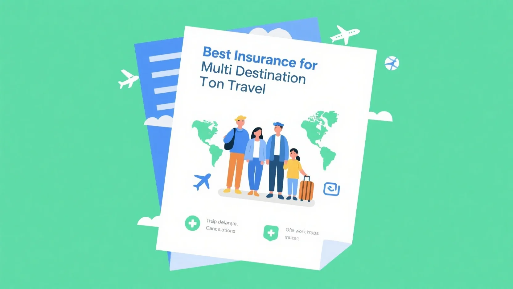 Best Insurance Options: Multi – Destination, Family, Overseas Work Travel & Trip Delay/Cancellation Coverage