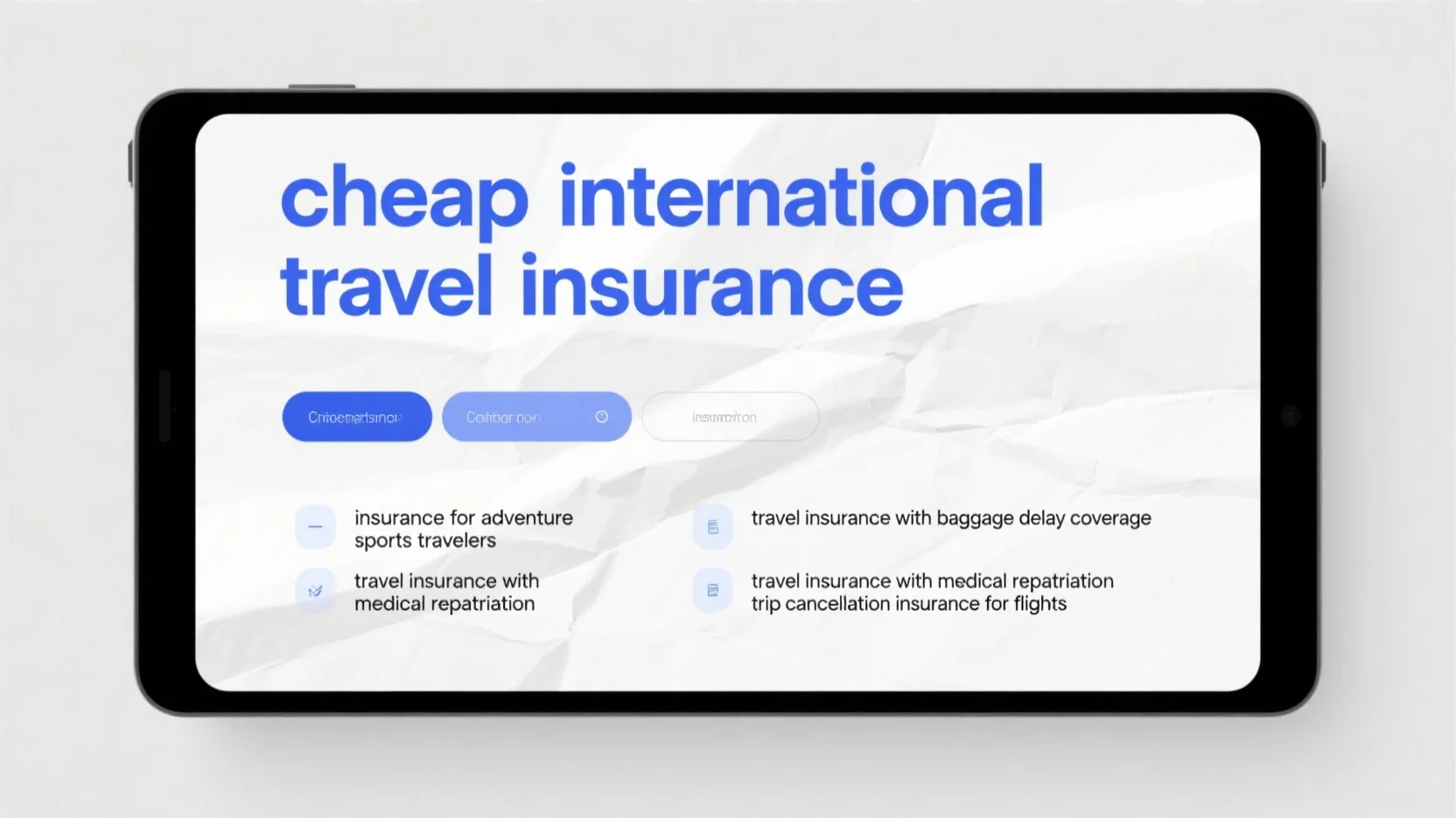 Travel Insurance